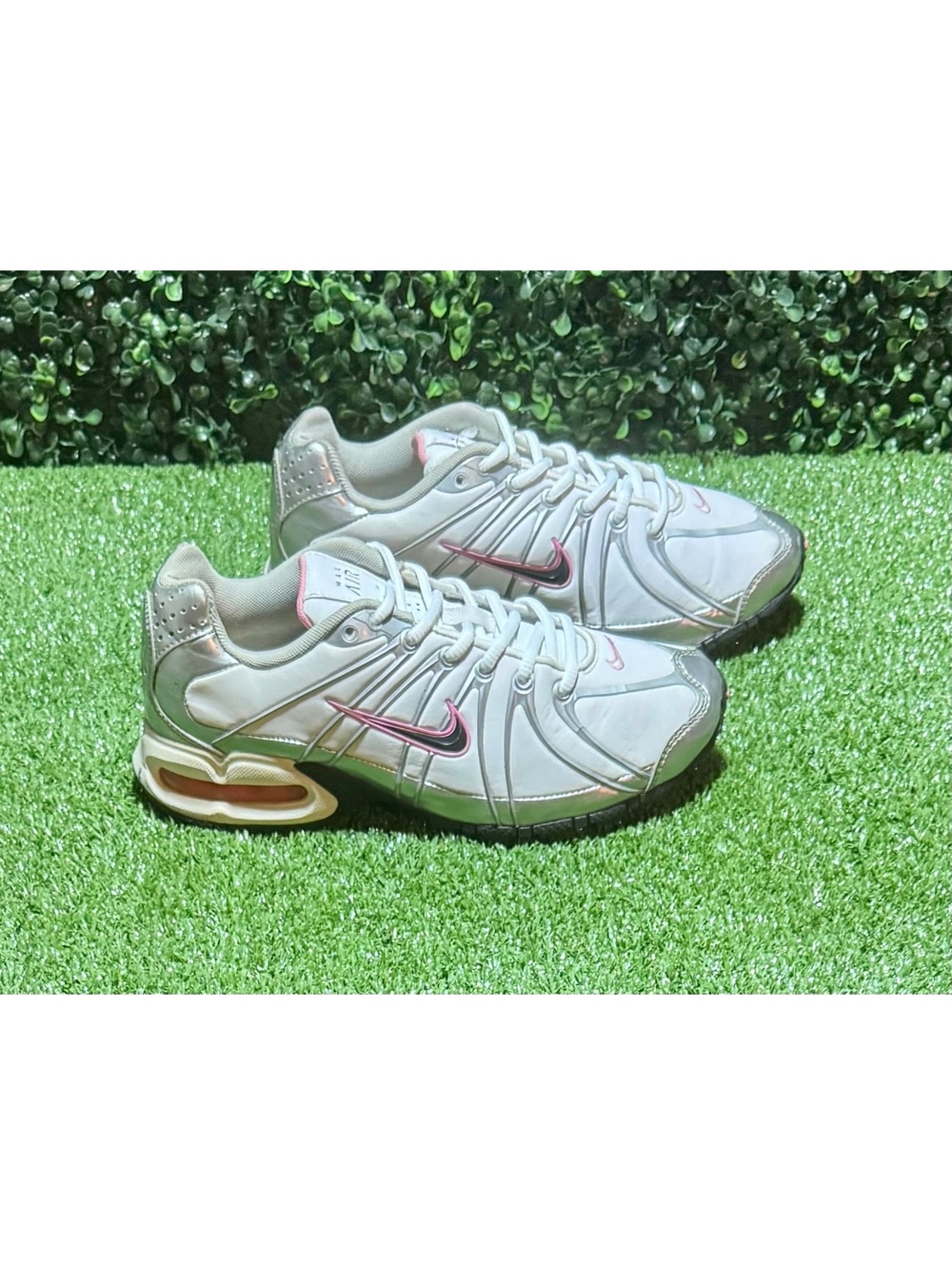 Nike Air Max Torch 4 Silver Pink Women’s Size 8 Sneakers